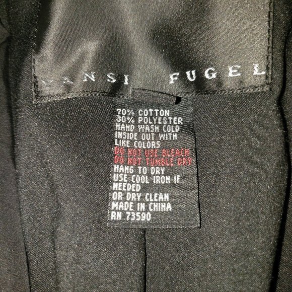 Yansi Fugel Lightweight Black Jacket - Picture 4 of 5